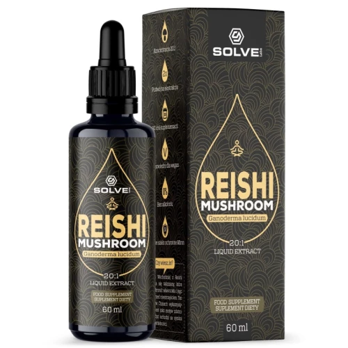 Solve labs - Reishi Mushroom - 60 ml Solve labs - Reishi Mushroom - 60 ml